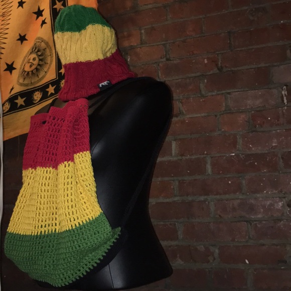 Rastafari Drawstring Bag + Hat - Picture 4 of 4